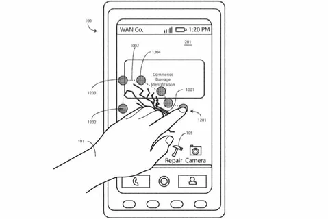 Motorola kendisini onarabilen bir telefon ekranı tasarladı