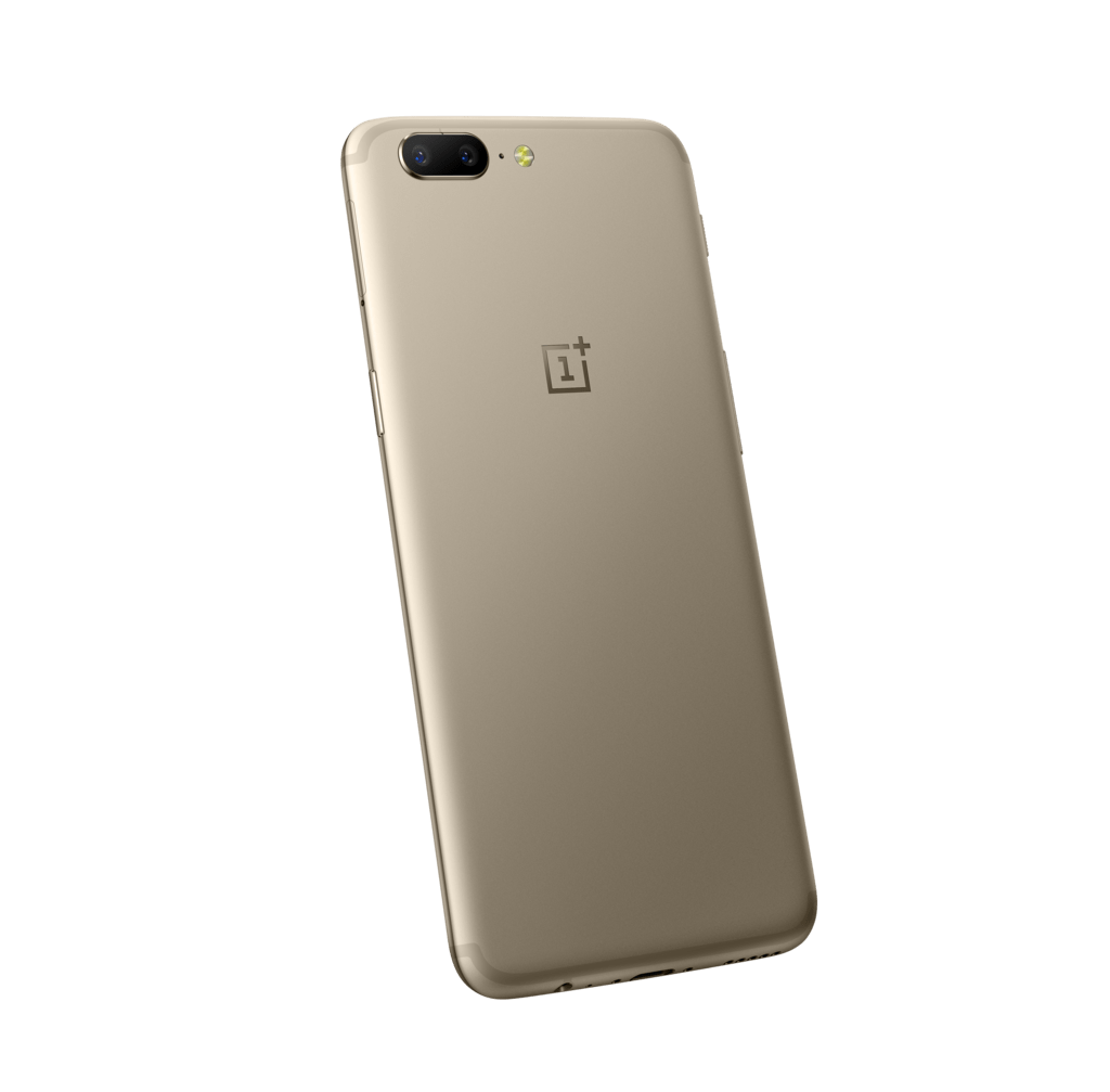 OnePlus 5 şimdi altın renk seçeneğiyle geliyor