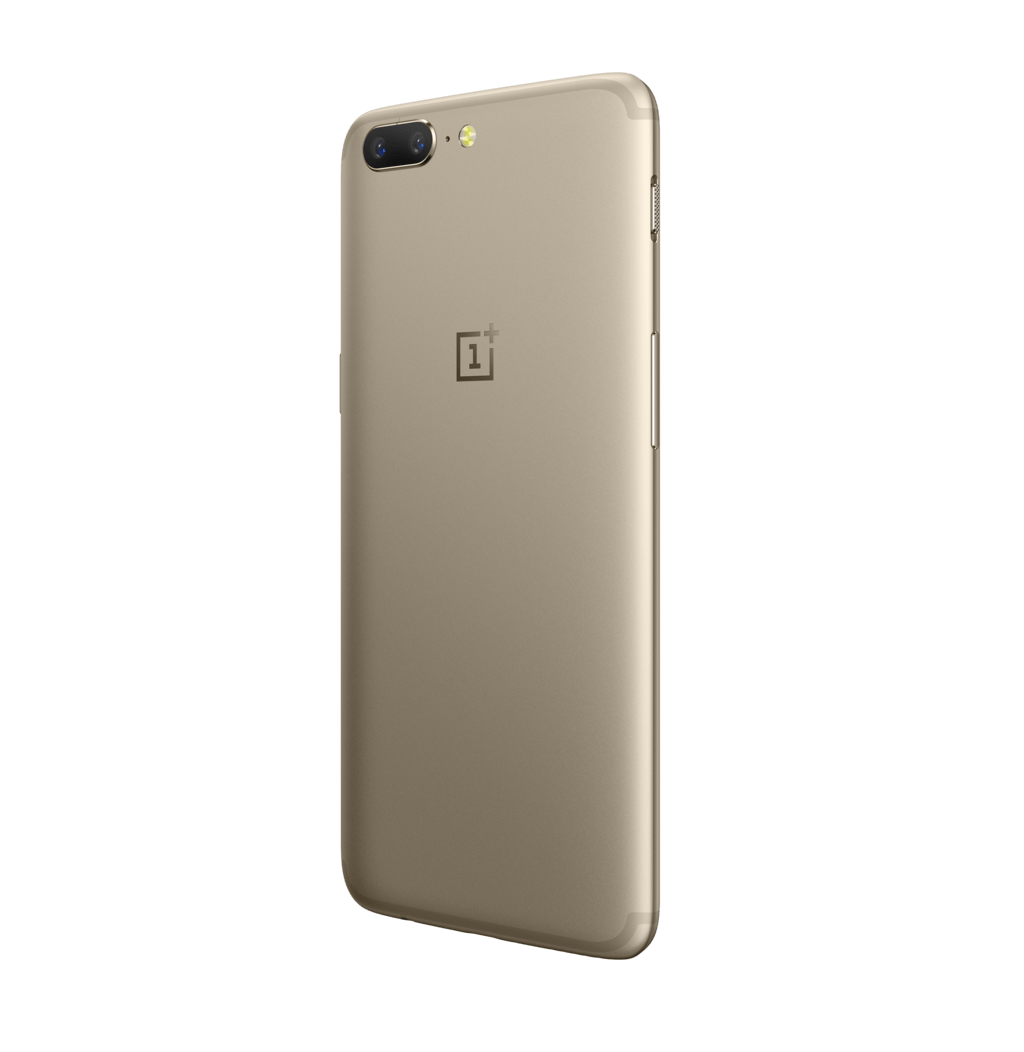 OnePlus 5 şimdi altın renk seçeneğiyle geliyor