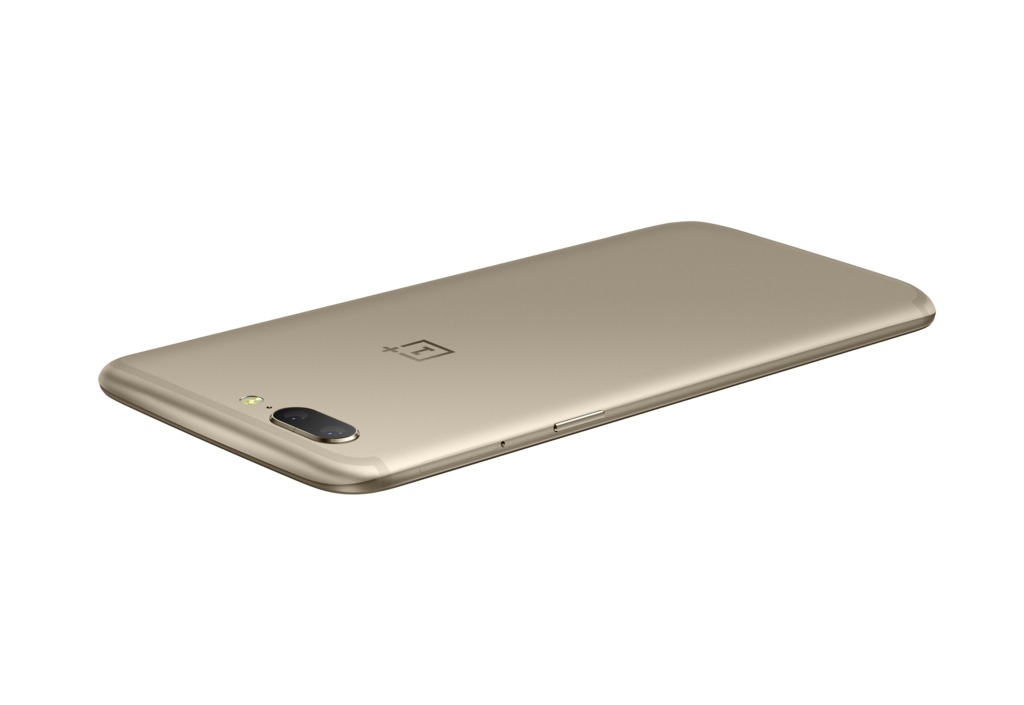 OnePlus 5 şimdi altın renk seçeneğiyle geliyor