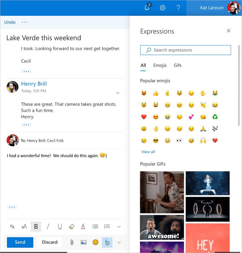 Microsoft Outlook.com’un yeni tasarımını beta olarak sunuyor