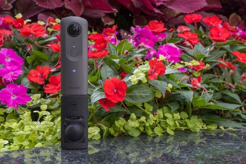 Ricoh Theta V ile 4K çözünürlüklü 360 derece video kaydı yapılabiliyor