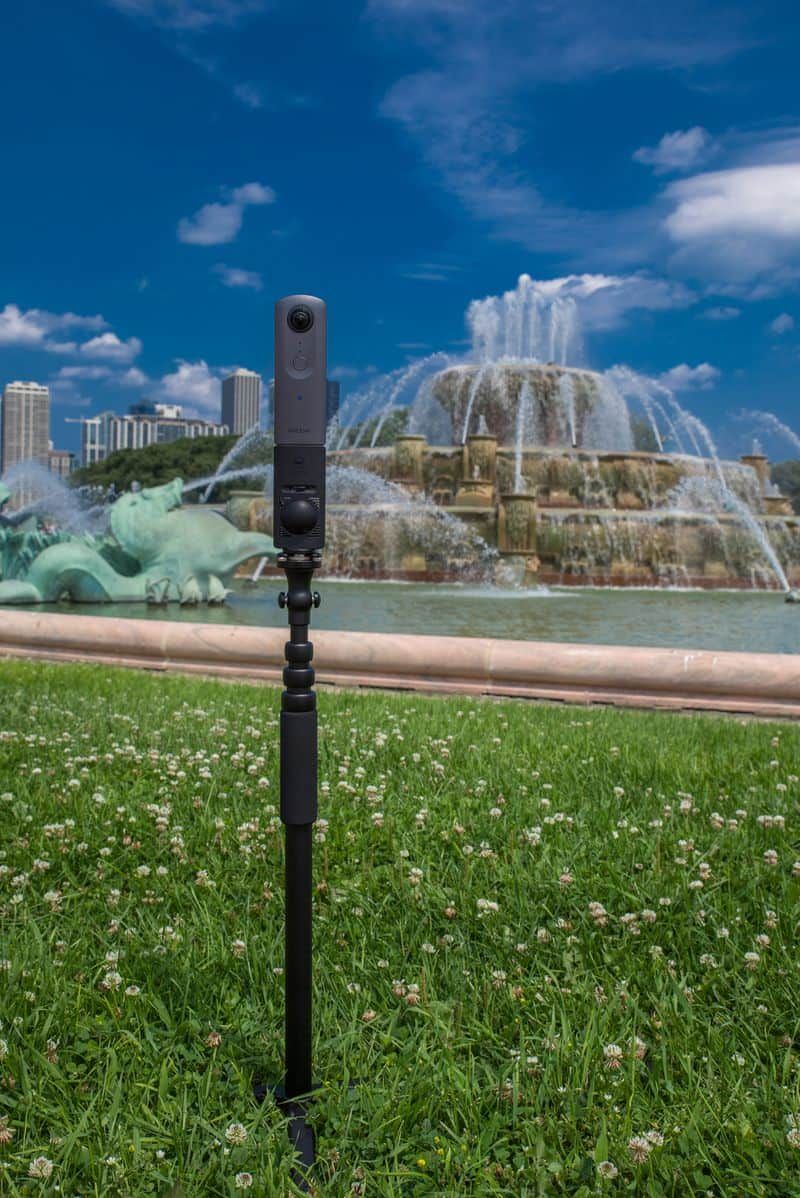 Ricoh Theta V ile 4K çözünürlüklü 360 derece video kaydı yapılabiliyor