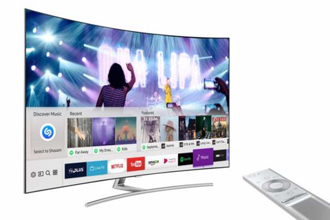 2017 model Samsung Smart TV’ler çalan şarkıları Shazam ile tanıyacak
