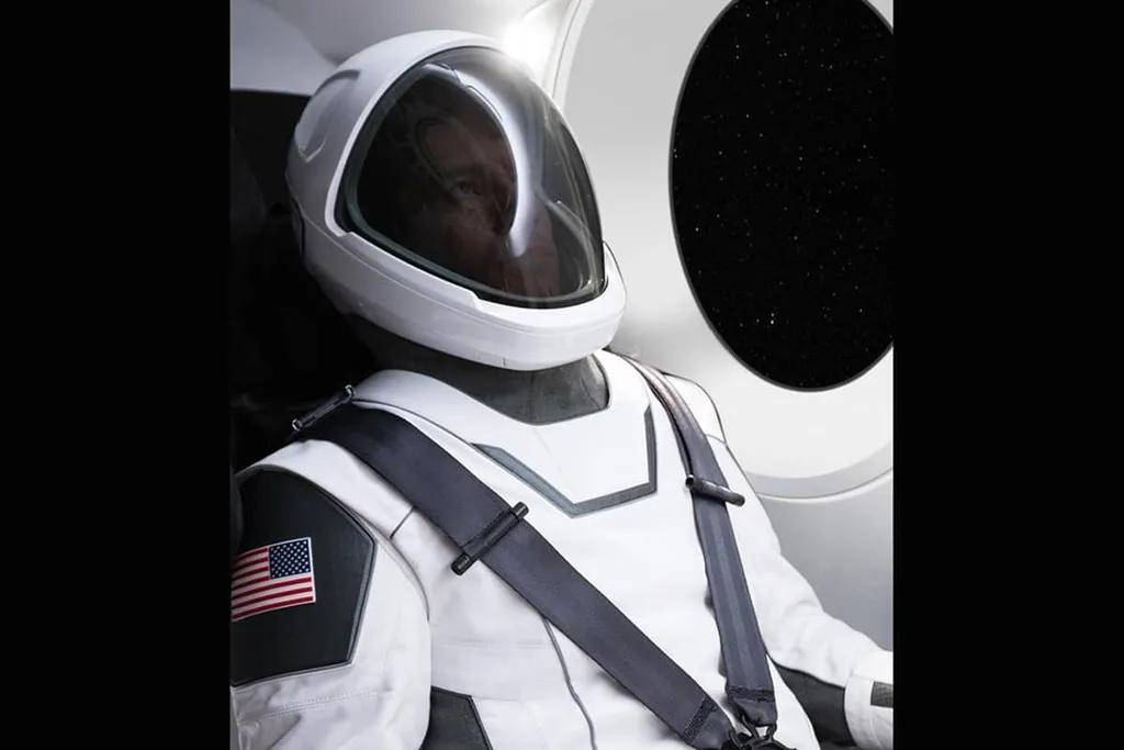 Elon Musk SpaceX uzay elbisesinin ilk fotoğrafını paylaştı