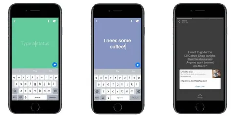 WhatsApp durum güncellemeleri için metin tabanlı yeni kullanım biçimi