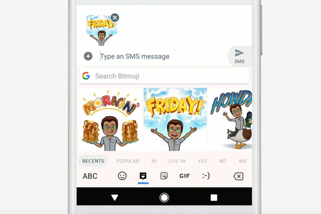 Gboard Bitmoji ve çıkartma desteğine kavuştu