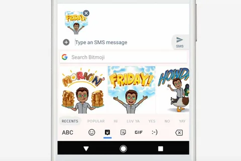 Gboard Bitmoji ve çıkartma desteğine kavuştu