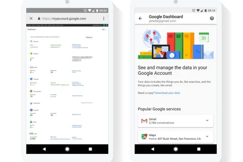Google gizlilik panelini tepeden tırnağa yeniliyor