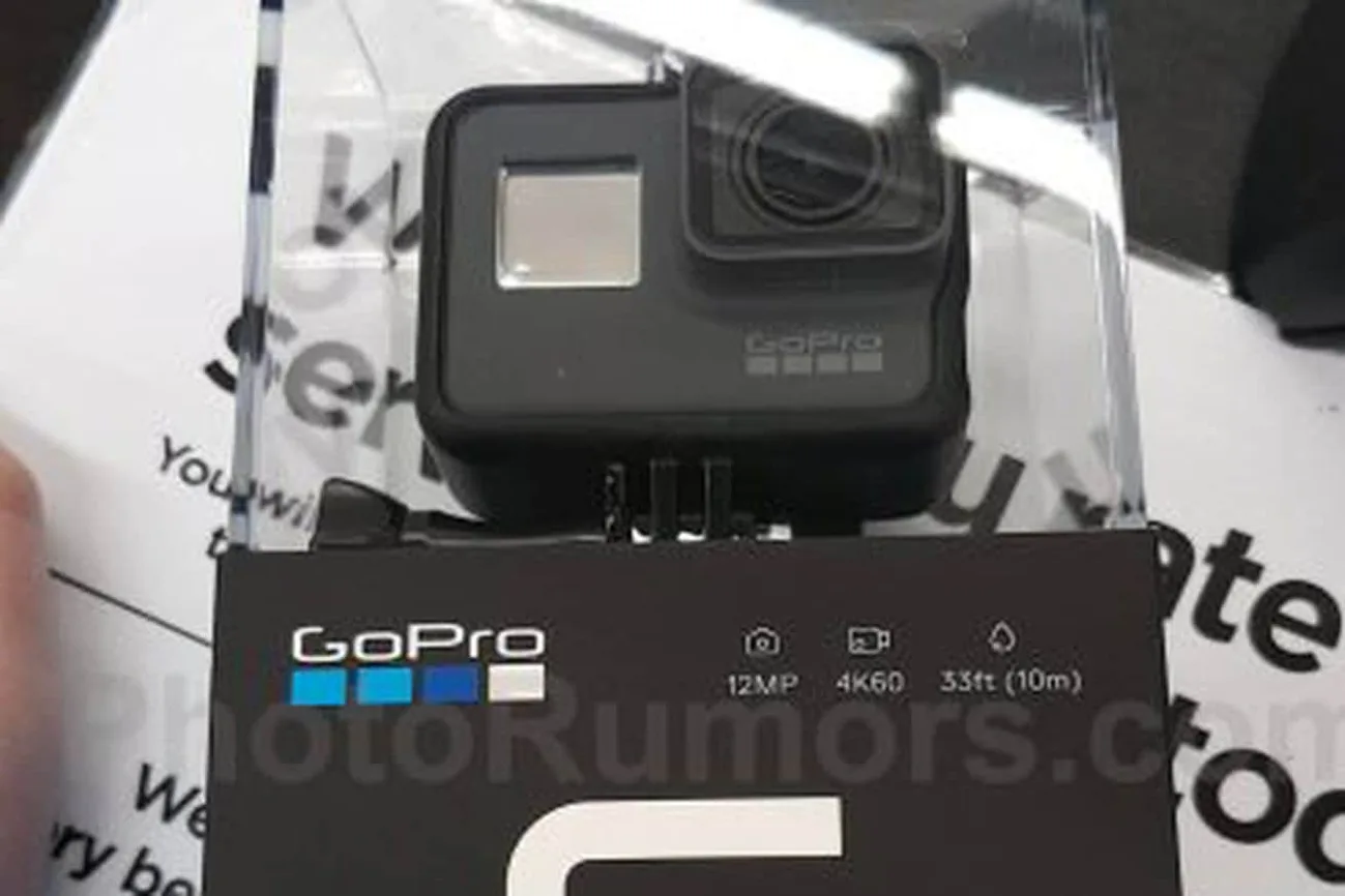 GoPro Hero 6 Black’e ait olduğu söylenen fotoğraf internete sızdı