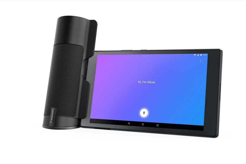 Lenovo Android tabletleriyle kullanılabilen bir Alexa hoparlörü çıkardı