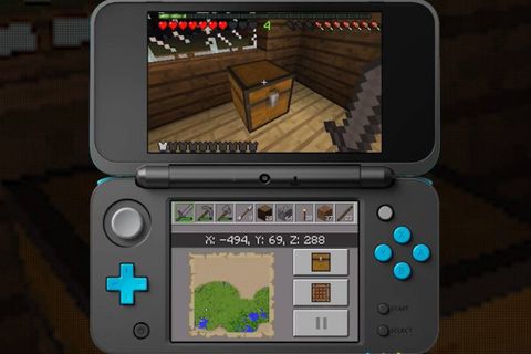 Minecraft’ın Nintendo 3DS versiyonu yayınlandı