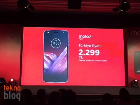 Moto Z2 Play Türkiye’de satışa sunuluyor