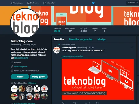 Twitter gece modunu masaüstüne de getirdi