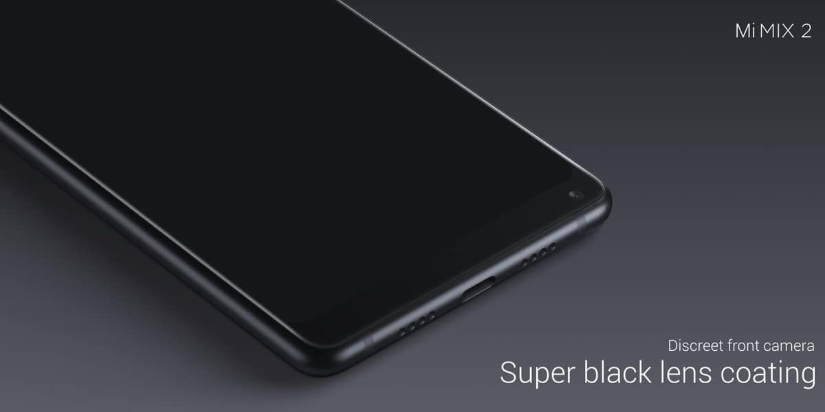 Xiaomi Mi Mix 2 daha küçük ekran çerçevesiyle resmiyet kazandı
