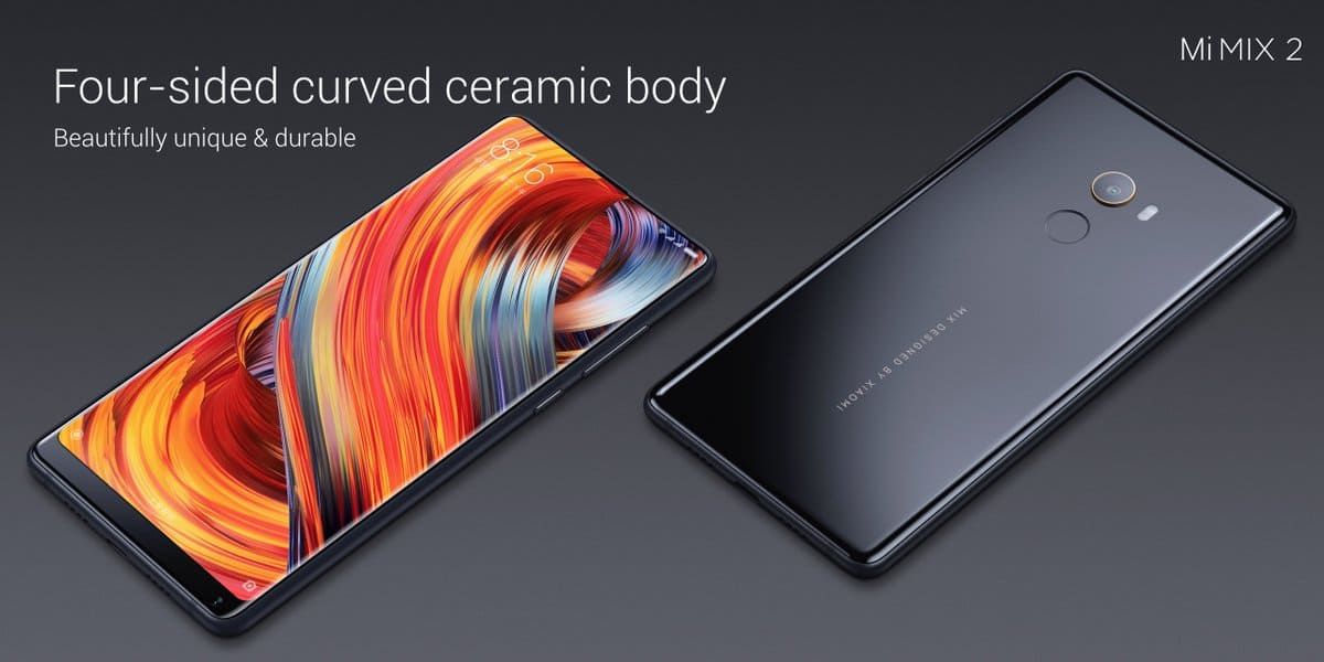 Xiaomi Mi Mix 2 daha küçük ekran çerçevesiyle resmiyet kazandı