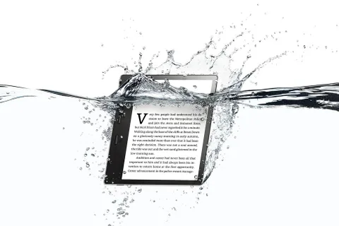 Amazon Kindle Oasis suya dayanıklı hâle geldi