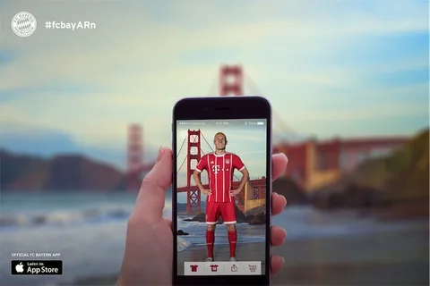 Bayern Münih iOS uygulamasına “AR Arena” özelliğini ekledi