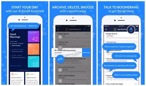 Boomerang Mail uygulamasının iOS versiyonu yayınlandı