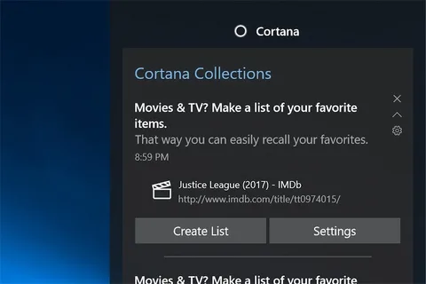 Cortana Collections ile kullanıcı alışkanlıklarını hatırlayacak