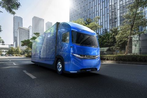 Daimler elektrikli kamyonu E-Fuso Vision One’ı tanıttı