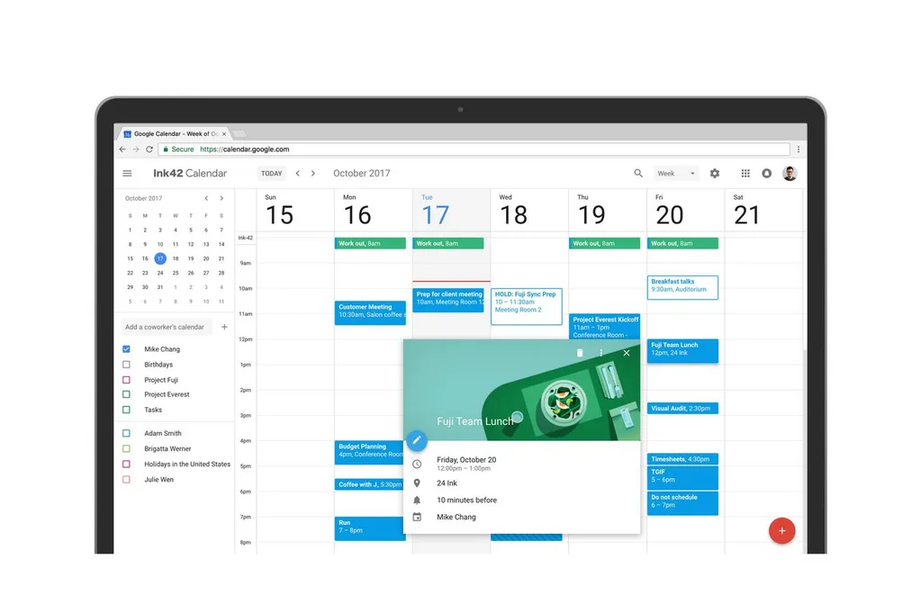 Google Takvim’in web versiyonu yeniden tasarlandı