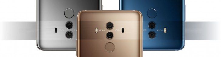 6 inç 18:9 ekranlı Huawei Mate 10 Pro ve Mate X Porsche Design tanıtıldı