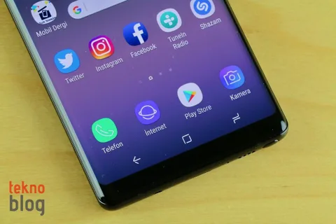 Galaxy Note 9’da parmak izi tarayıcısı böyle çalışabilir