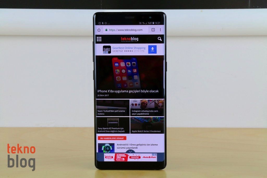 Samsung Galaxy Note 8 İncelemesi