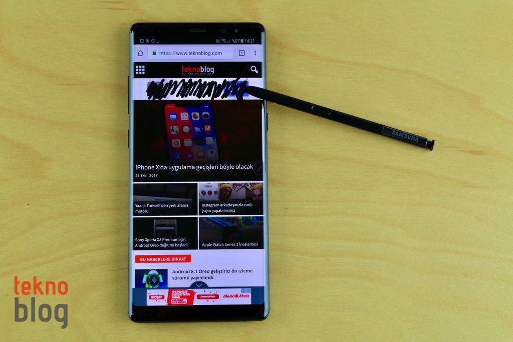 Samsung Galaxy Note 8 İncelemesi