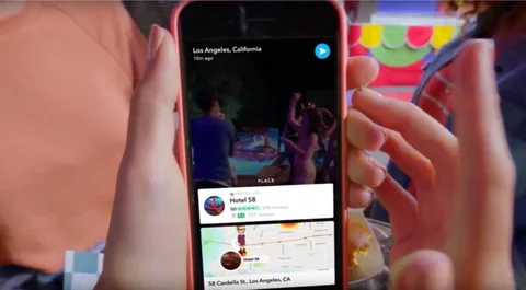 Snapchat Context Cards ile mekan filtrelerini faydalı kılıyor