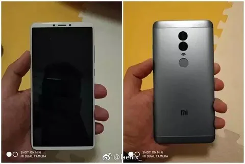 Xiaomi Redmi Note 5’e ait fotoğraflar internete sızdı