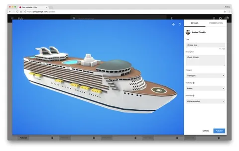 Google Poly ile artırılmış ve sanal gerçeklik nesnelerini bir araya topluyor