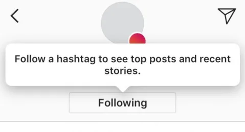 Instagram etiket takip etme özelliğinin testlerini gerçekleştiriyor