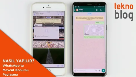 WhatsApp’ta mevcut konum paylaşımı nasıl yapılır? – Video