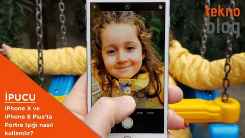 iPhone X ve iPhone 8 Plus’ta bulunan Portre Işığı nedir, nasıl kullanılır? – Video
