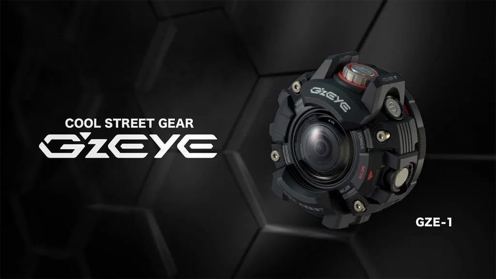 Casio’dan G-Shock görünümlü aksiyon kamerası: G’z Eye GZE-1