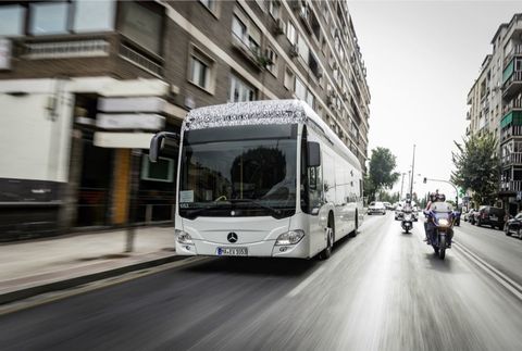 Mercedes 2018’in sonunda elektrikli Citaro üretimine başlayacak