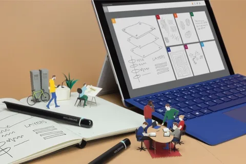 Moleskine Smart Writing Set ile alınan notlar Windows 10’a da aktarılıyor