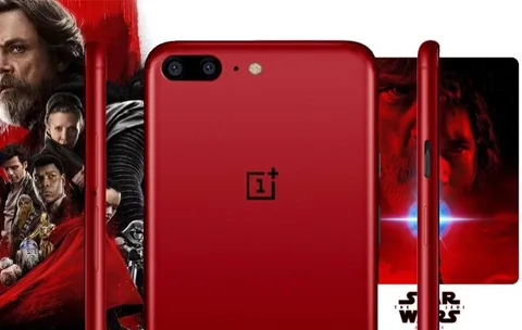 OnePlus 5T Star Wars Edition tanıtım öncesinde internete sızdı