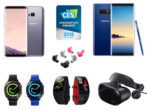 Samsung CES 2018 İnovasyon Ödülleri’nde 36 ödül kazandı