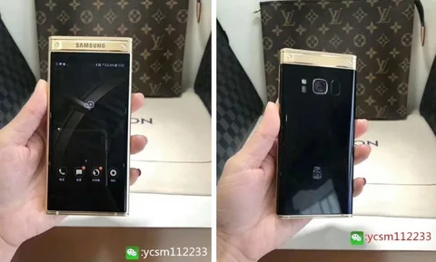 Samsung’un kapaklı telefonu W2018’e ait inceleme videosu internete sızdı