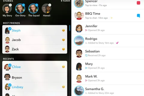 Snapchat yeni tasarım ile arkadaşlar ve markaları birbirinden ayıracak