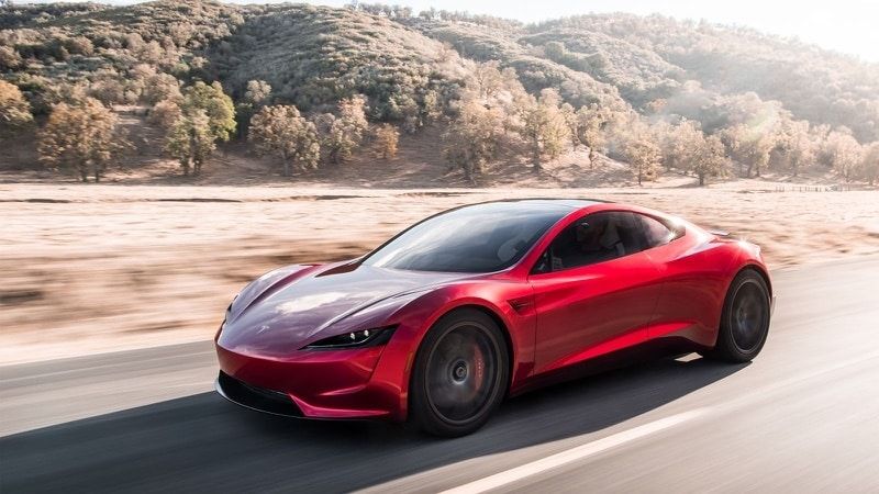 elon musk tesla roadster