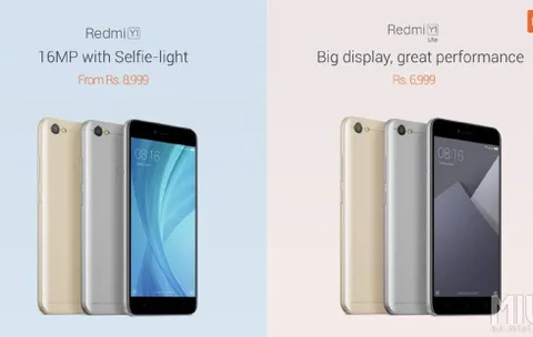 Xiaomi Redmi Y1 tanıtıldı: 5.5 inç ekran, Snapdragon 435 işlemci
