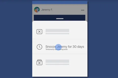 Facebook gizleme özelliğiyle arkadaş ve sayfaları 30 gün için sessize almayı sağlıyor