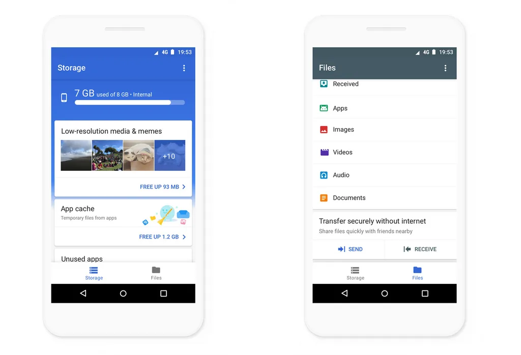 Google Files Go uygulamasını tüm Android kullanıcılarına açtı