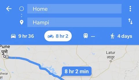 Google Haritalar Hindistan’da motosiklet sürücülerinin yollarını kısaltıyor