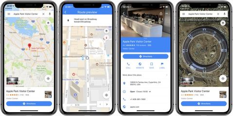 Google Haritalar iOS uygulaması iPhone X ile uyumlu hâle geldi