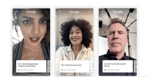 Google arama sonuç sayfalarında ünlülerin videolarını gösterecek